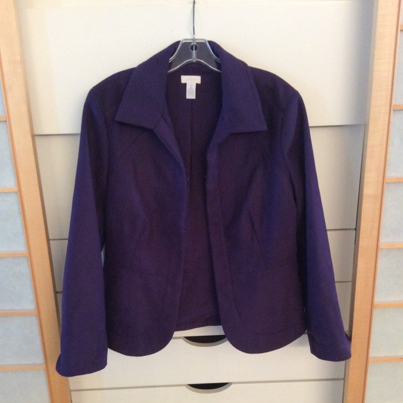Purple jacket from Chico’s. - Picture 1 of 6